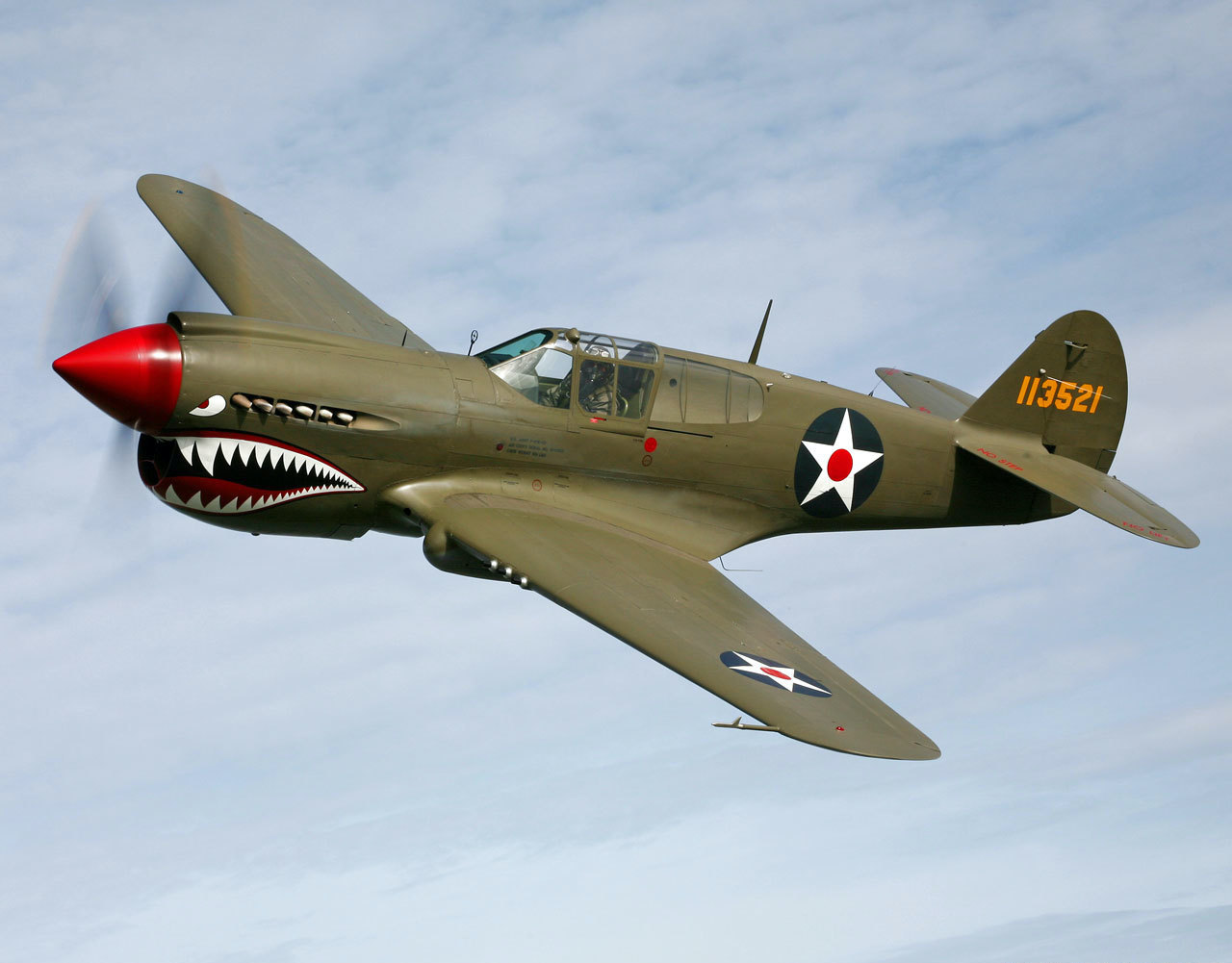 Plans 3.5 Scale CURTISS P 40E KITTYHAWK